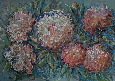 Print of Floral Paintings by Nadezda Kolesnikova