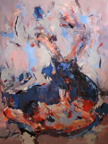 Original Expressionism Abstract Paintings by Majid Eskandari