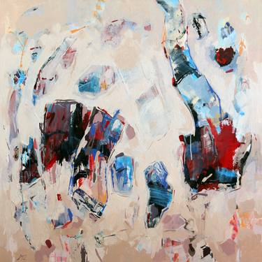 Original Abstract Expressionism Abstract Paintings by Majid Eskandari