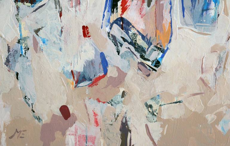 Original Abstract Expressionism Abstract Painting by Majid Eskandari