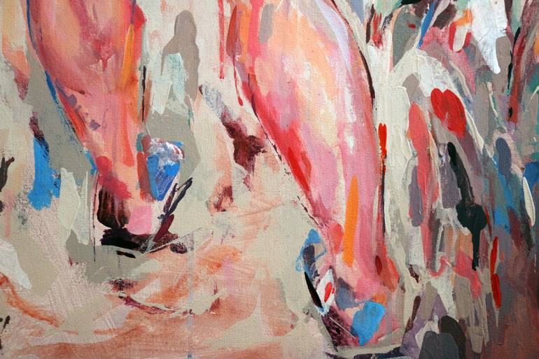 Original Contemporary Women Painting by Majid Eskandari