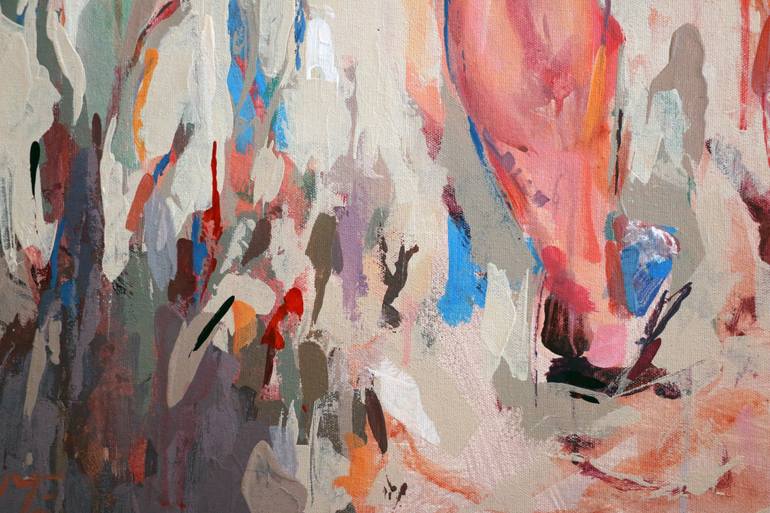 Original Contemporary Women Painting by Majid Eskandari