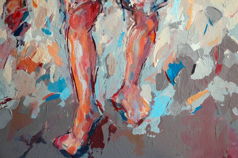 Original Contemporary People Painting by Majid Eskandari