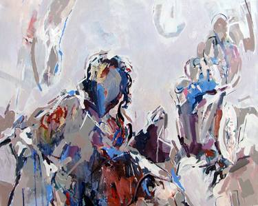 Original Abstract Paintings by Majid Eskandari