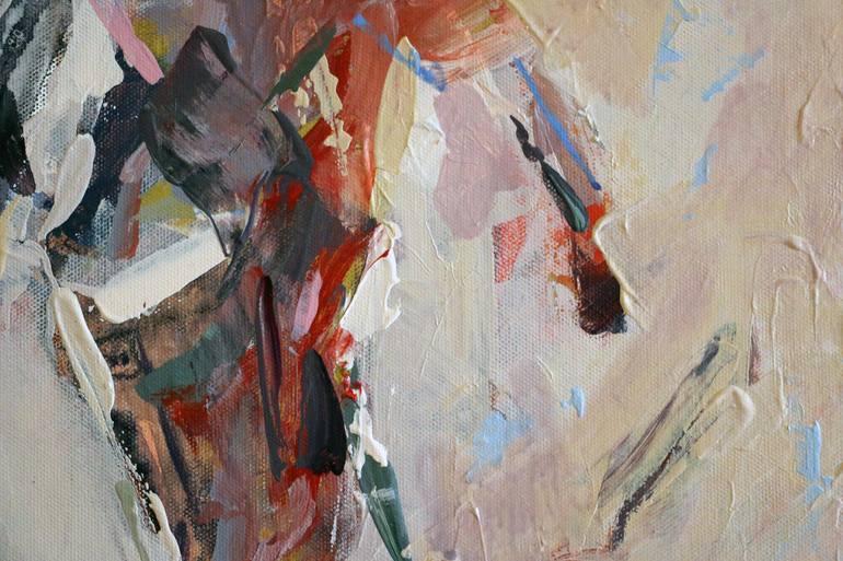 Original Abstract Expressionism Abstract Painting by Majid Eskandari