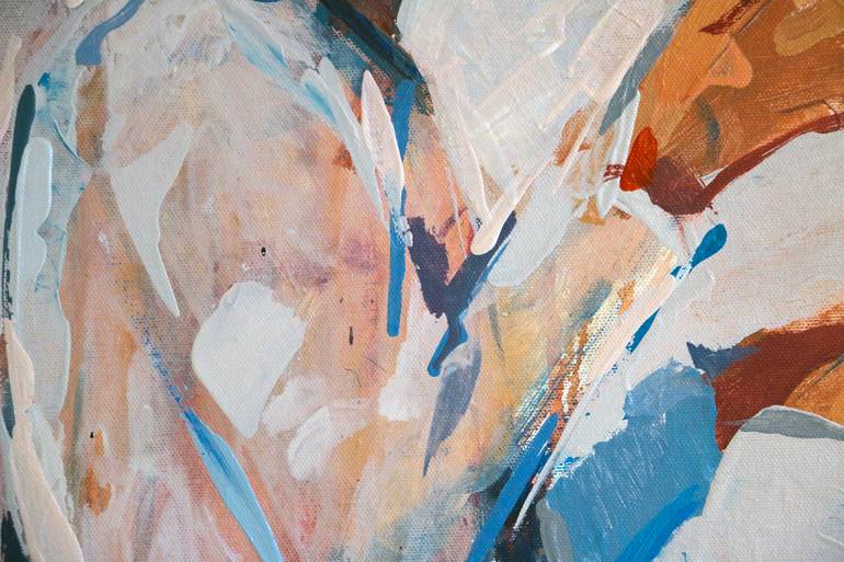 Original Abstract People Painting by Majid Eskandari