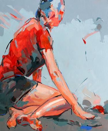 Original Modern Women Paintings by Majid Eskandari