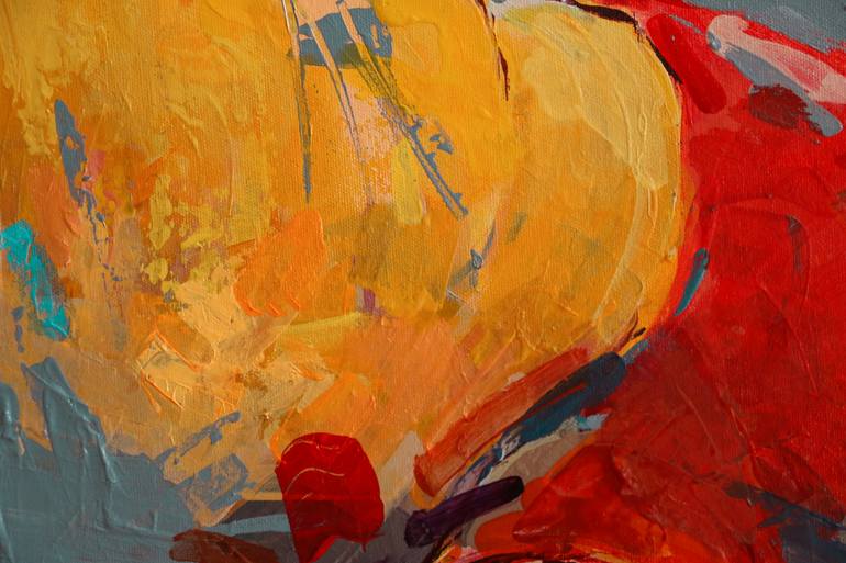 Original Expressionism Abstract Painting by Majid Eskandari