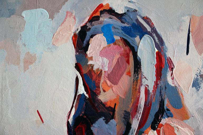 Original Abstract People Painting by Majid Eskandari