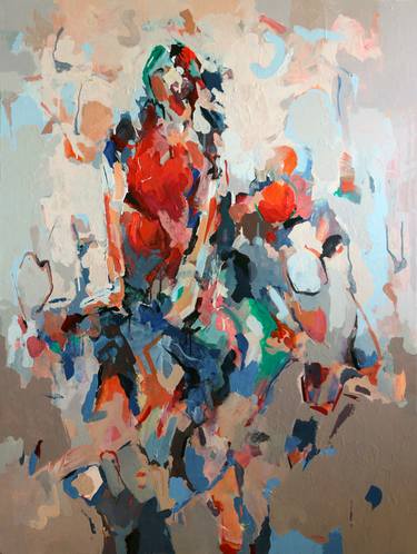 Original Abstract Paintings by Majid Eskandari