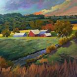 Clouds over fields 3 by Sri Rao