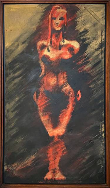 Original Figurative Women Paintings by Juan Sebastián Castaño Ramírez