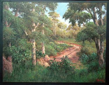 Original Landscape Paintings by Juan Sebastián Castaño Ramírez
