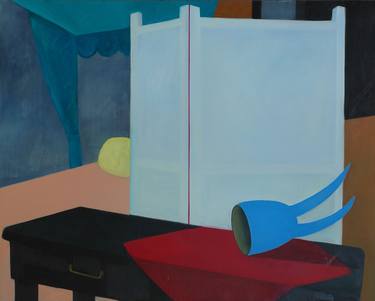 Print of Conceptual Interiors Paintings by Laura Ozola