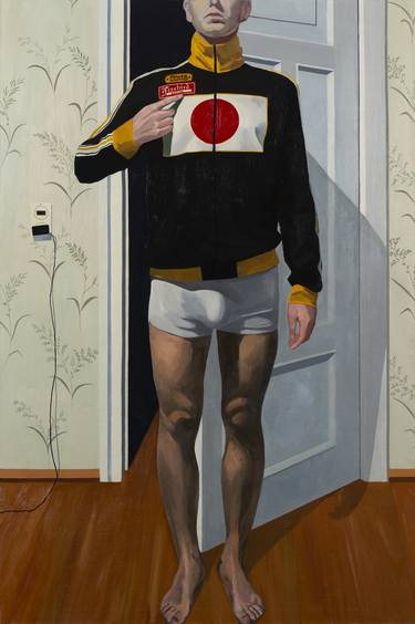 Print of Conceptual Men Paintings by Laura Ozola