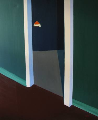 Print of Conceptual Interiors Paintings by Laura Ozola