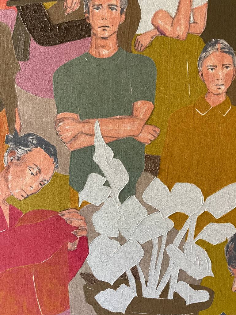 Original Contemporary Abstract Painting by Erna Ucar