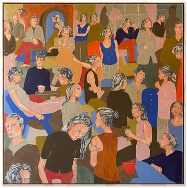 Original Contemporary Abstract Painting by Erna Ucar