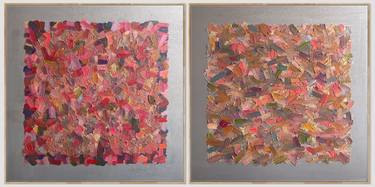 Original Abstract Expressionism Abstract Paintings by Erna Ucar