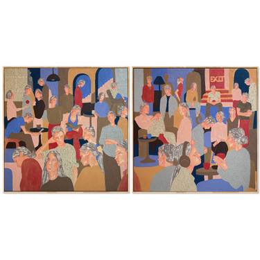 Original Contemporary Abstract Painting by Erna Ucar