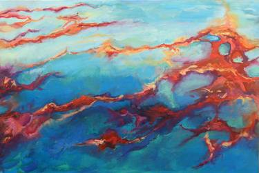 Print of Abstract Seascape Paintings by Patrycja Whipp