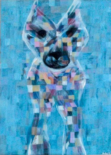 Original Dogs Paintings by Aydin Yasalar