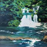 Waterfall 1 by Nicola Hardy