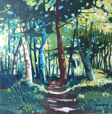 Original Tree Paintings by Nicola Hardy
