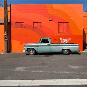 Blue Pickup