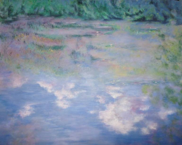 Original Impressionism Water Painting by Catherine Lottes