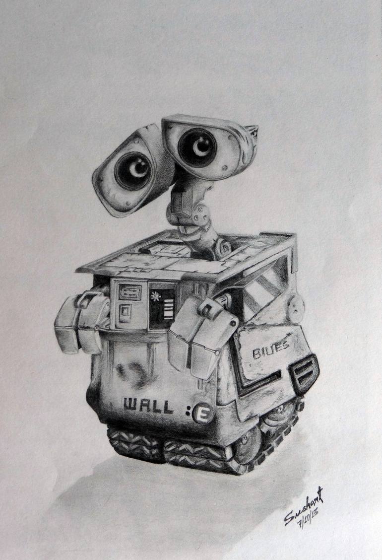 wall e drawing