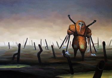 Original Surrealism Fantasy Paintings by Mike Tucker