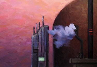 Print of Surrealism Science/Technology Paintings by Mike Tucker