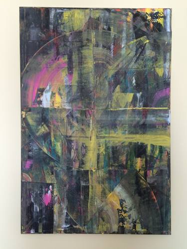 Original Abstract Time Paintings by Peter Grant