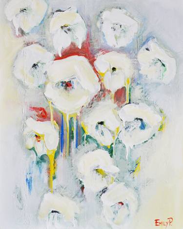 Original Impressionism Floral Paintings by Emily Peterson