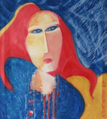 Original Abstract Expressionism Women Paintings by Jelila Jelila