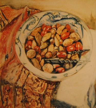 Original Food Paintings by Jelila Jelila