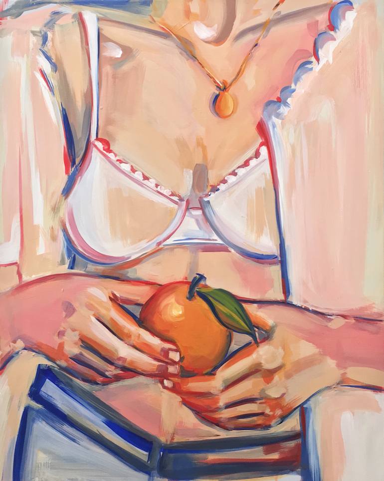 Fruits Of My Labour Painting By Mia Cathcart Saatchi Art