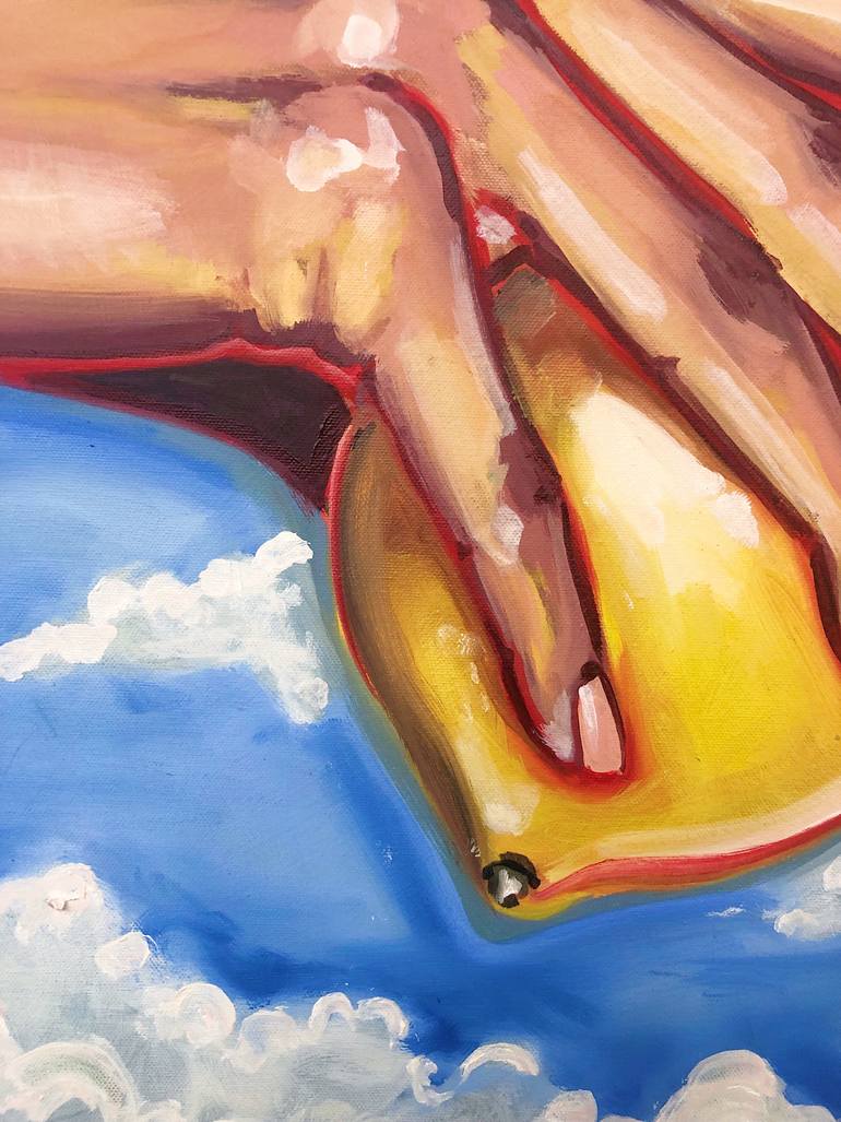 Original Figurative People Painting by Mia Cathcart