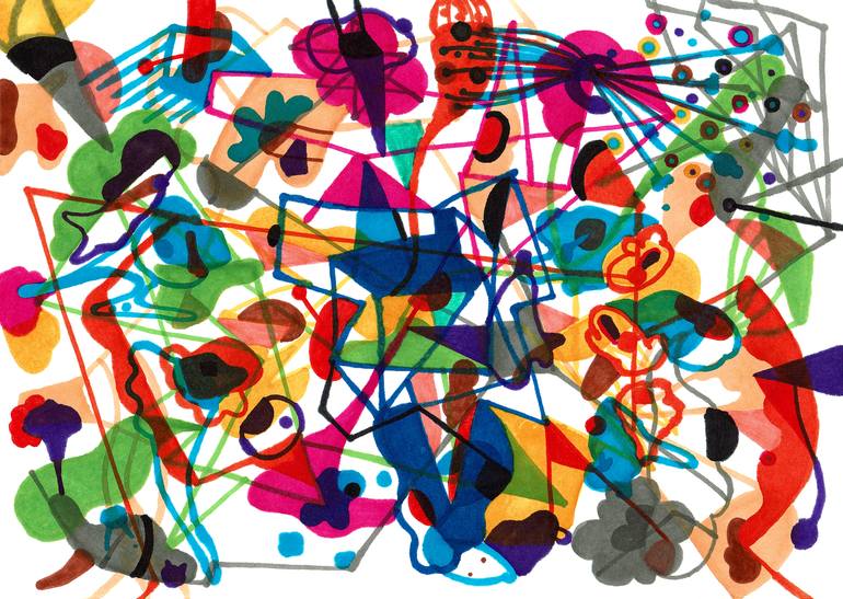 nothing Drawing by Tomo Takei | Saatchi Art