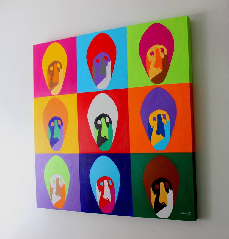 Original Modern Culture Painting by Ludovic Bowe