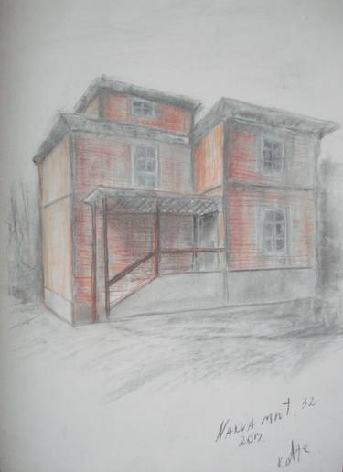 Print of Realism Architecture Drawings by Katja Ivleva