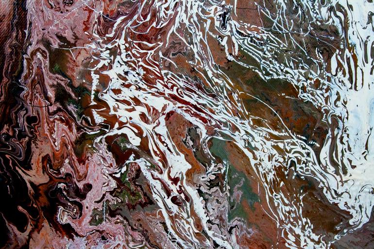 Original Abstract Expressionism Abstract Mixed Media by Bruno Paolo Benedetti