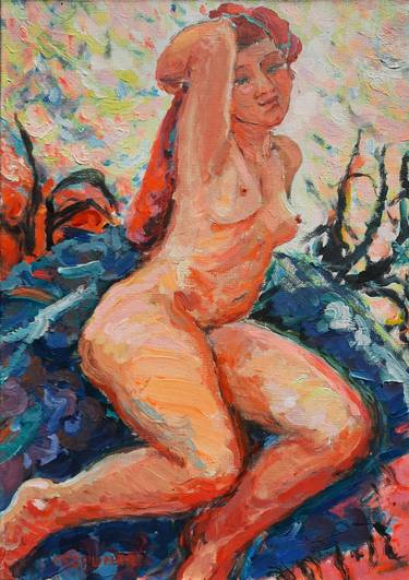 Print of Nude Paintings by Renata Szpunar