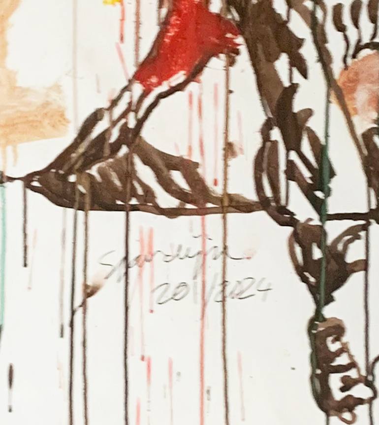 Original Contemporary Nude Mixed Media by Martin Sjardijn