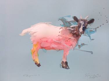 Original Figurative Animal Paintings by Martin Sjardijn