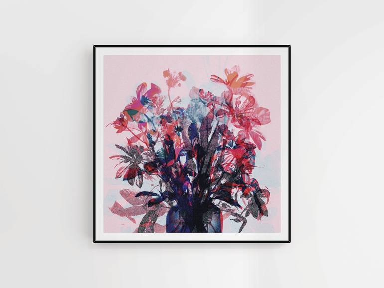 Original Contemporary Botanic Printmaking by Nicolas LE BEUAN BENIC