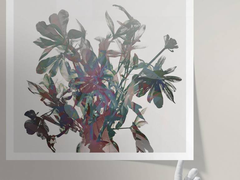 Original Contemporary Botanic Printmaking by Nicolas LE BEUAN BENIC