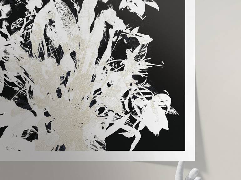 Original Contemporary Botanic Printmaking by Nicolas LE BEUAN BENIC