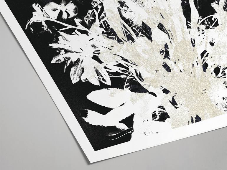 Original Contemporary Botanic Printmaking by Nicolas LE BEUAN BENIC